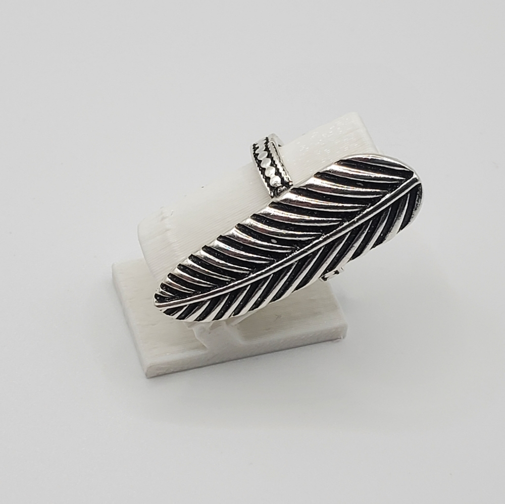 Boho Feather Ring Size 8